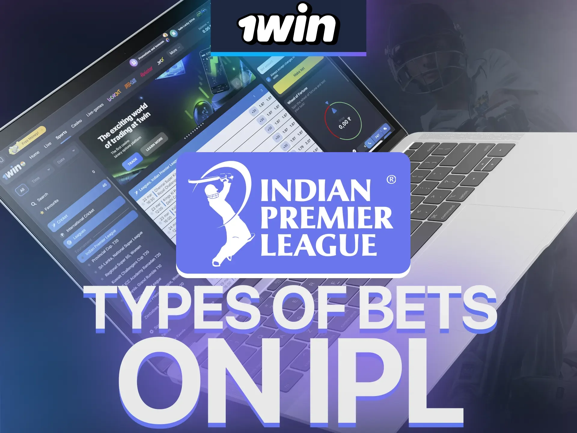 Explore IPL betting options on 1Win for exciting wins.